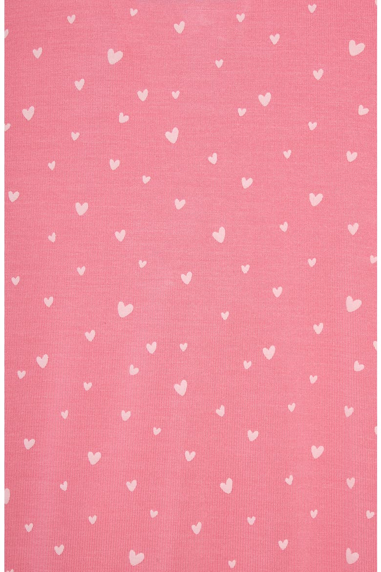 Cheetah and Hearts 2-Pack Footies (Nordstrom Exclusive), Alternate, color, PINK