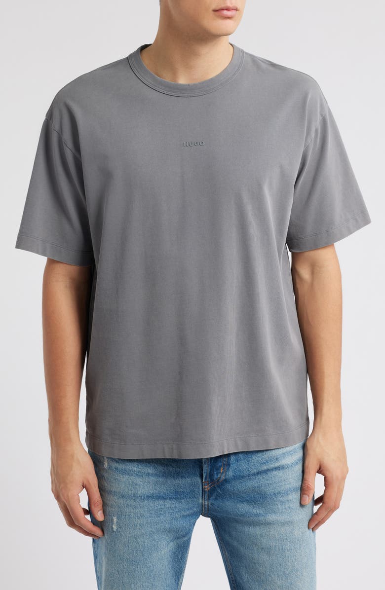 HUGO Docku Logo T-Shirt, Main, color, 