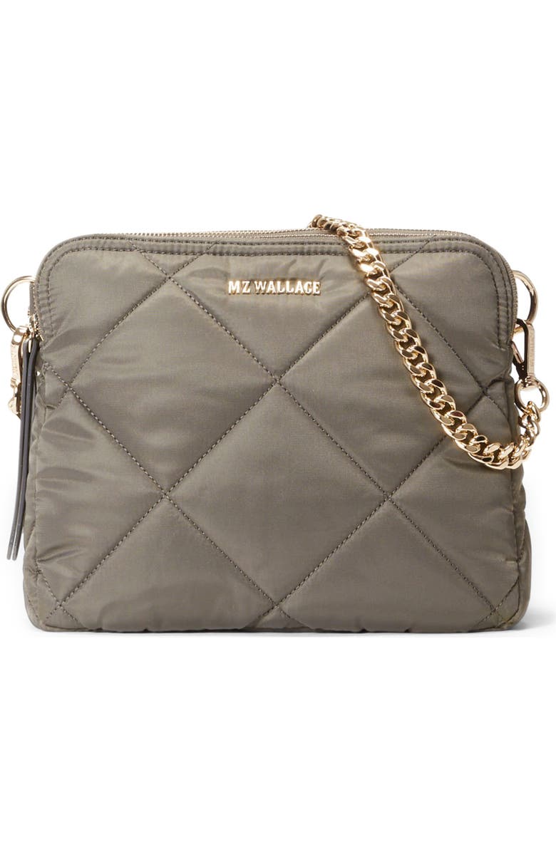 MZ Wallace Madison Quilted Nylon Crossbody Bag, Main, color,