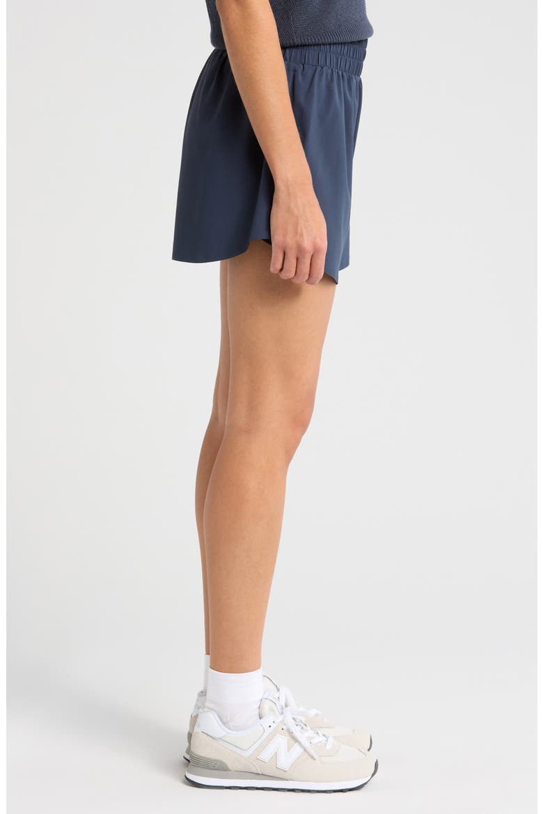 Mirage 3-Inch Lined Recycled Polyester Running Shorts, Alternate, color, NAVY BLUE
