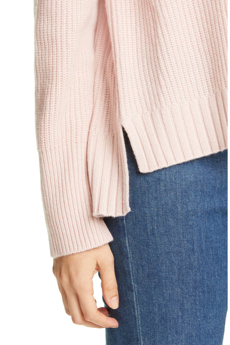 Cashmere Hoodie, Alternate, color, PINK LOTUS