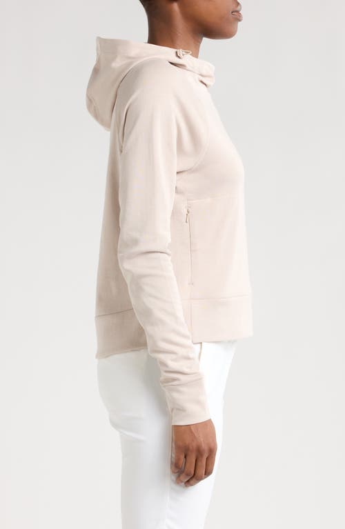 Swannies Emma Drawcord Hoodie In Tan