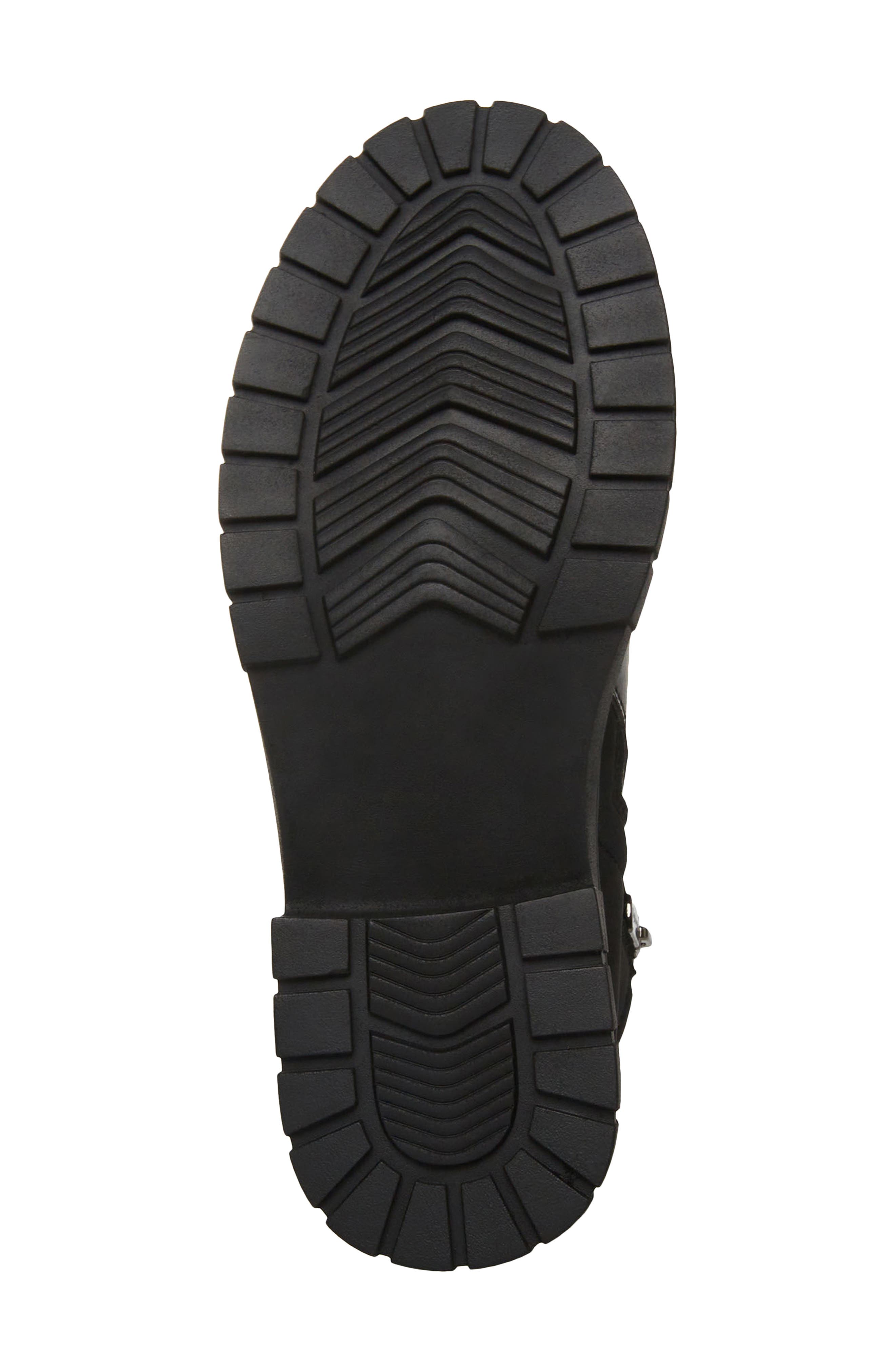 Prestly Waterproof Leather Bootie, Alternate, color, BLACK LEAT