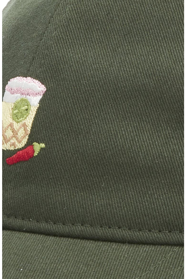 Spicy Marg Baseball Cap, Alternate, color, GREEN