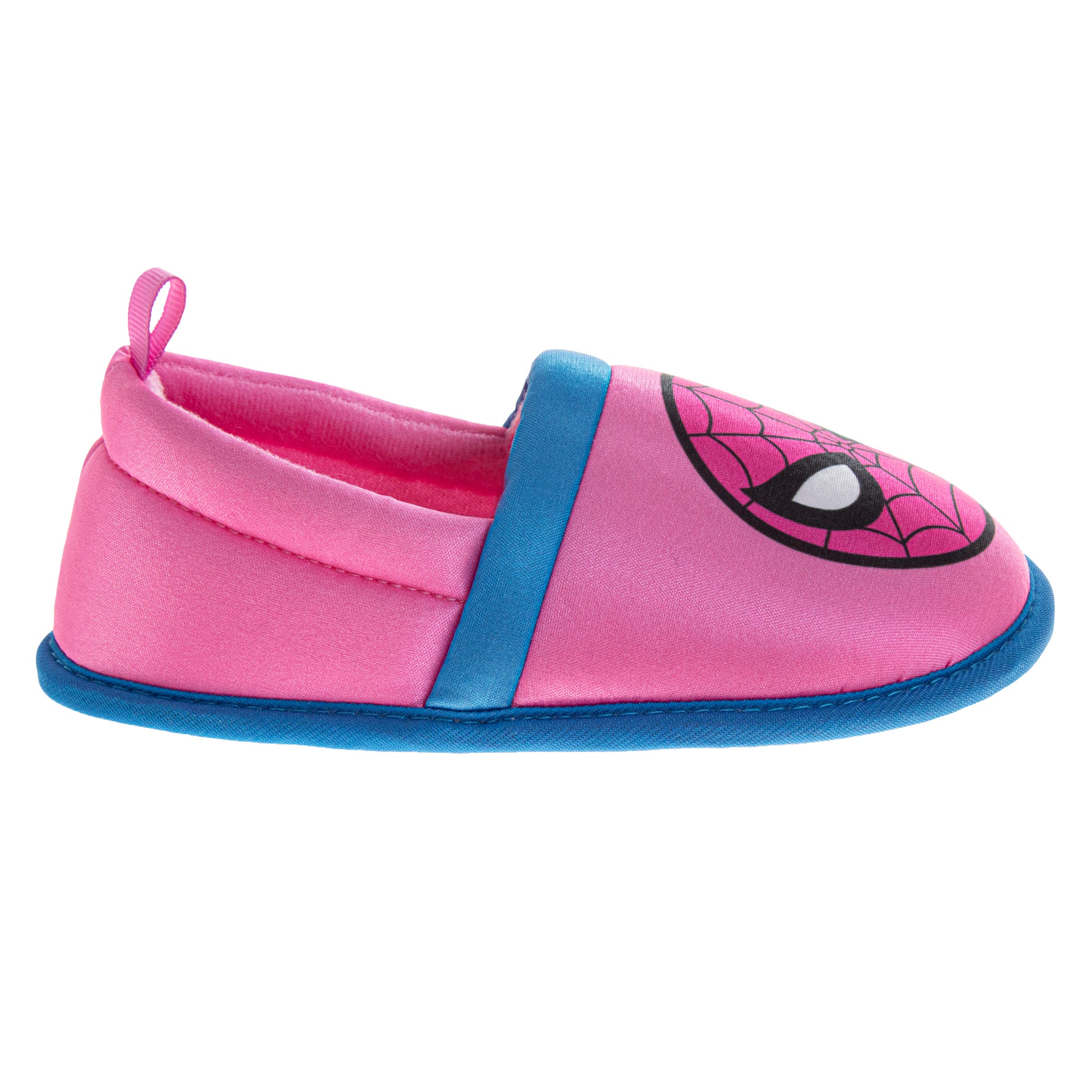 Spider-Man Spiderman Slipper Toddler Little Kid, Alternate, color, Pink/Blue
