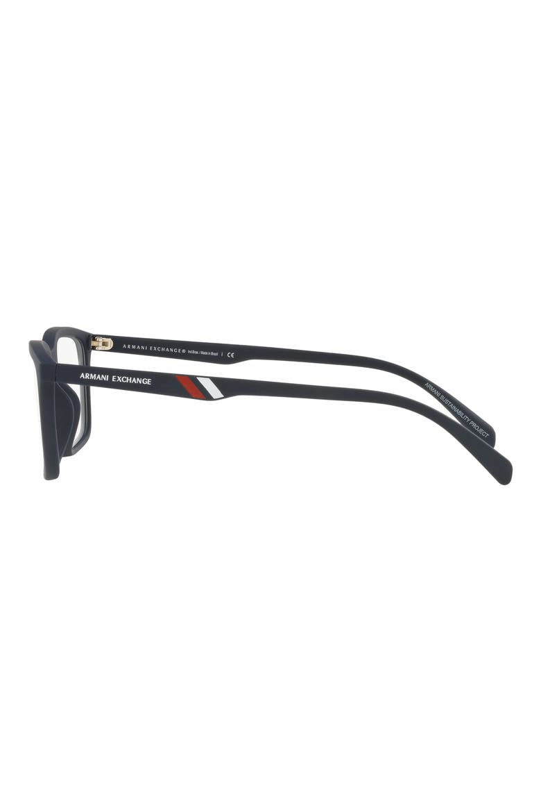 55mm Pillow Optical Glasses, Alternate, color, MATTE BLUE