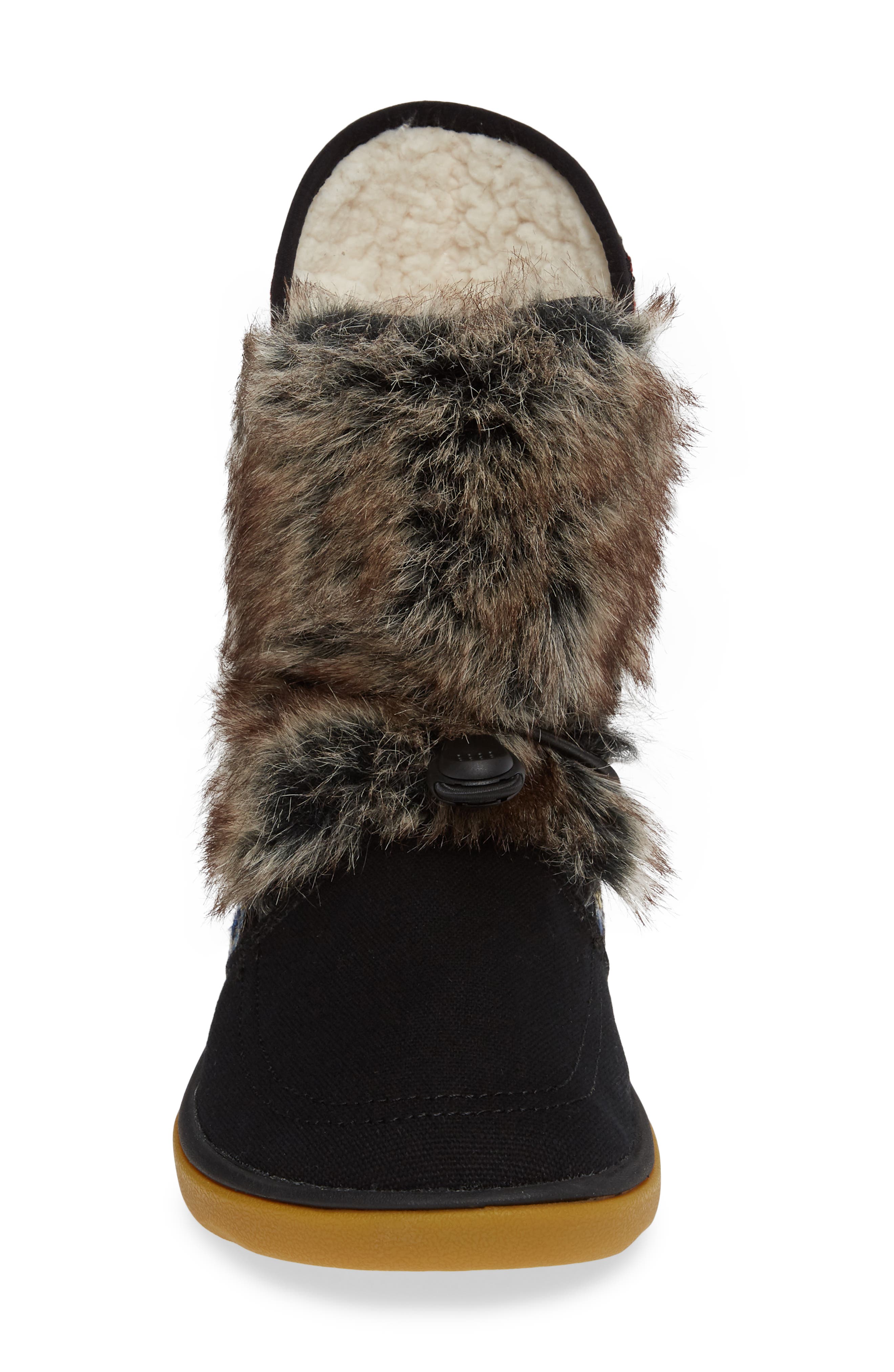 Sanuk Tripper Flurry Faux Fur Boot, Alternate, color, 