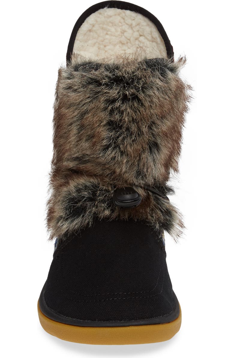 Sanuk Tripper Flurry Faux Fur Boot, Alternate, color,