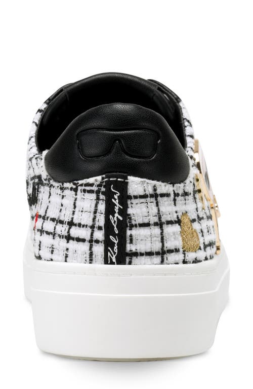 Karl Lagerfeld Paris Cate Pin Logo Sneaker