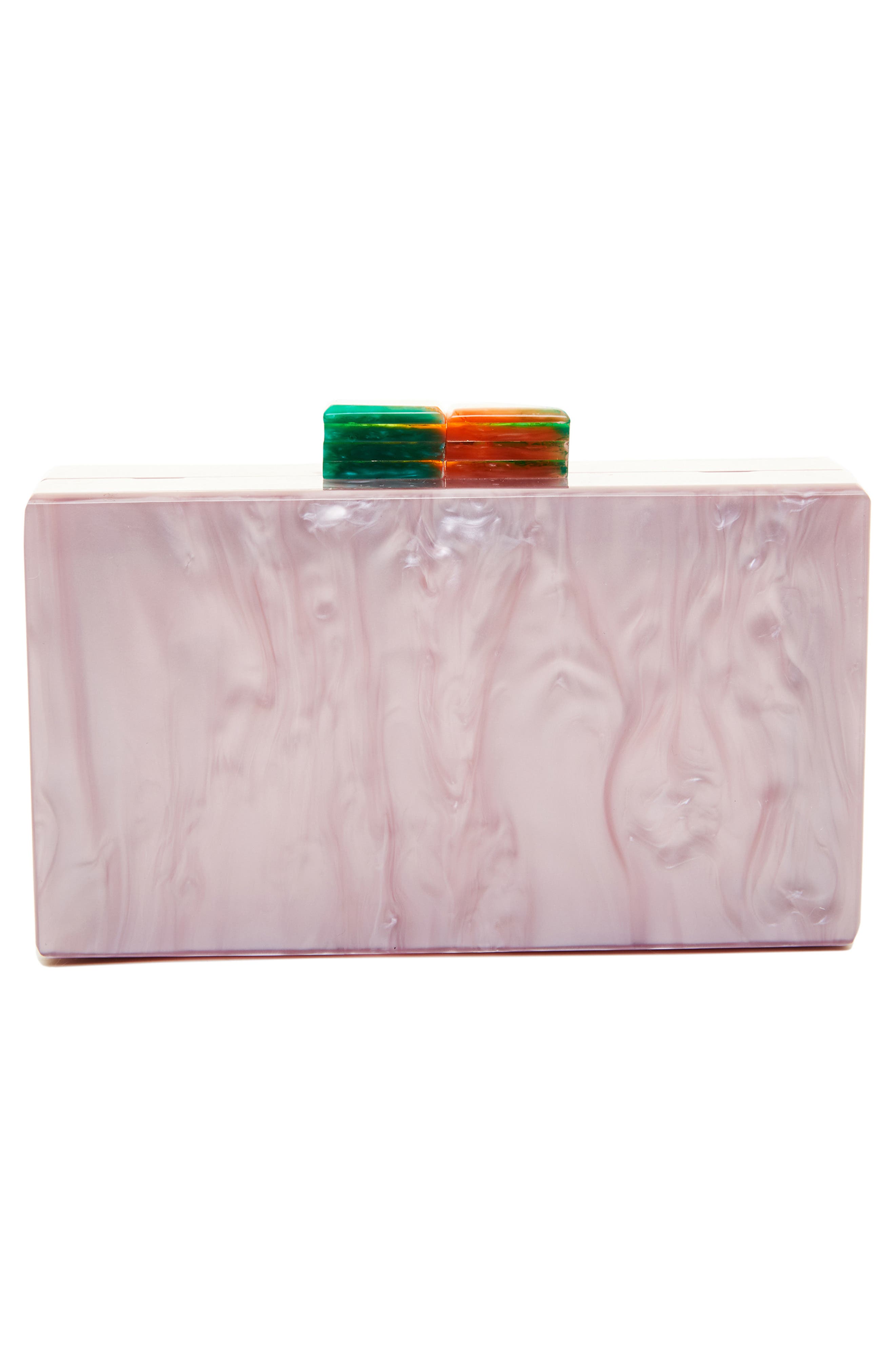 Like Dreams Geometric Box Clutch, Alternate, color, 