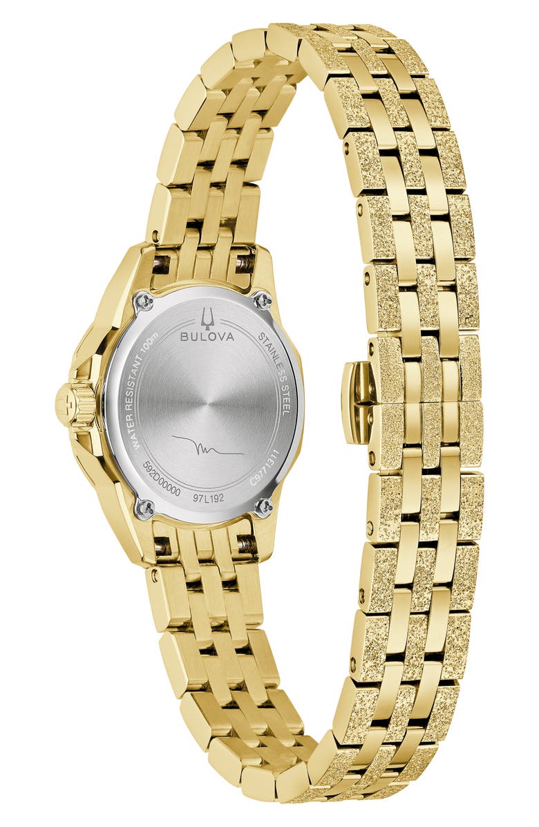 BULOVA Marine Star Series A Marc Anthony Bracelet Watch, 25.5mm, Alternate, color, Gold-Tone