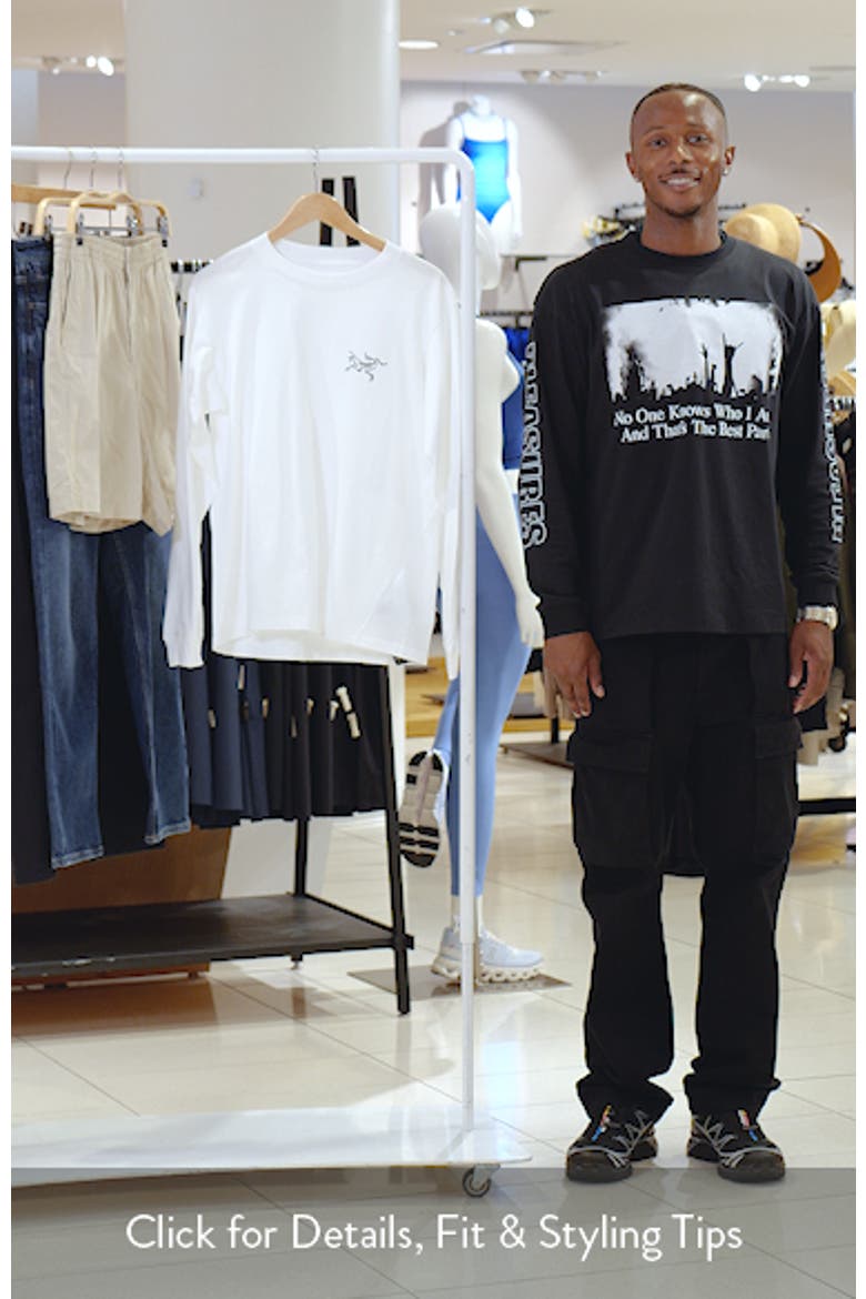 Kragg Long Sleeve Cotton Graphic T-Shirt video
