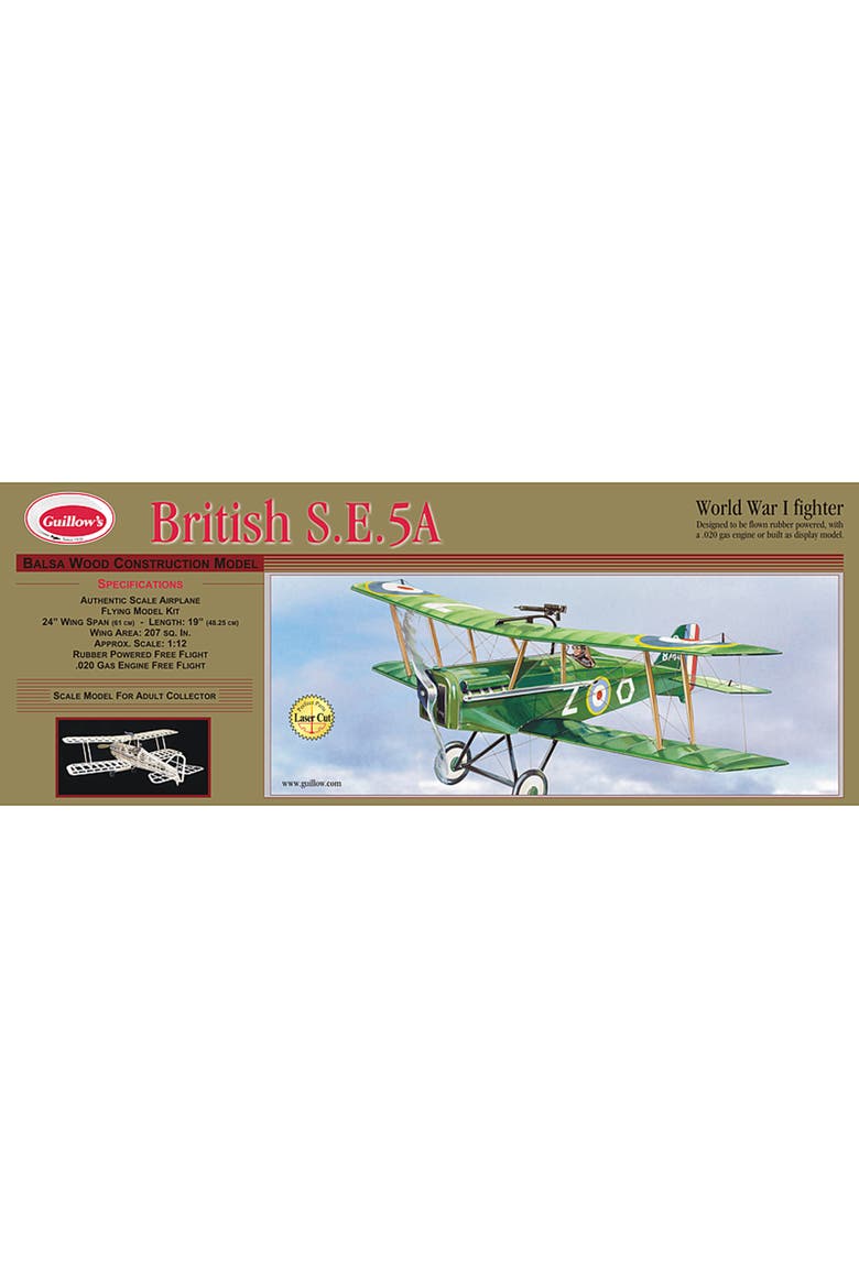 British Se 5A Laser Cut Model Kit, Main, color, Multicolored