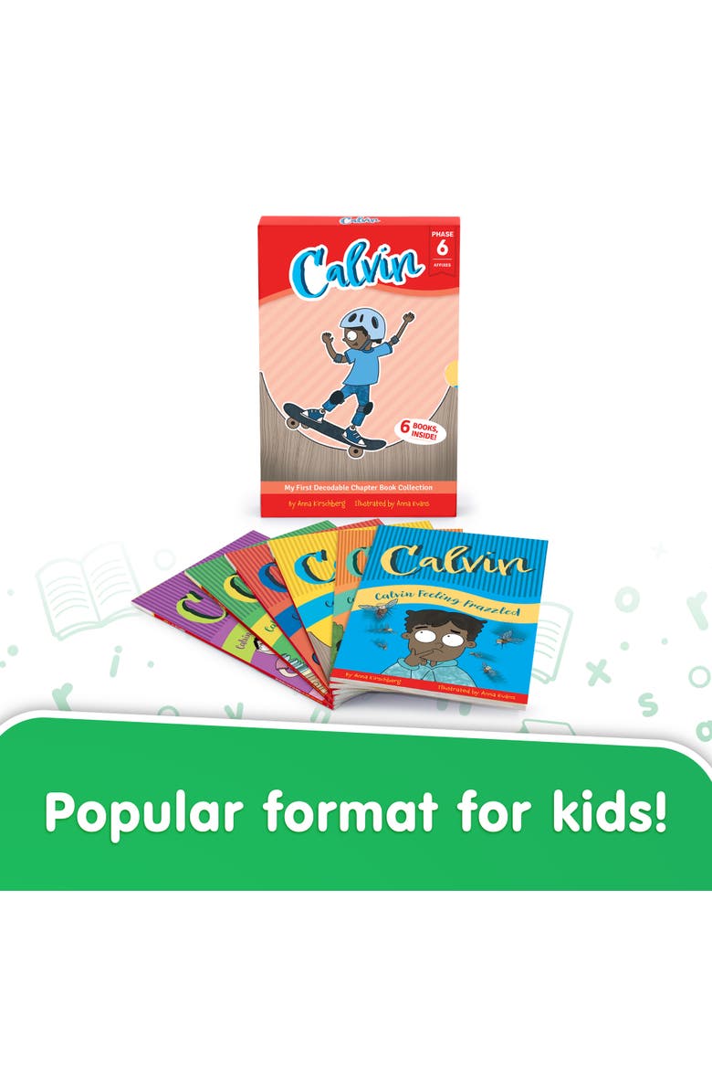 Calvin Decodable Chapter Book Set, Alternate, color, Multicolored