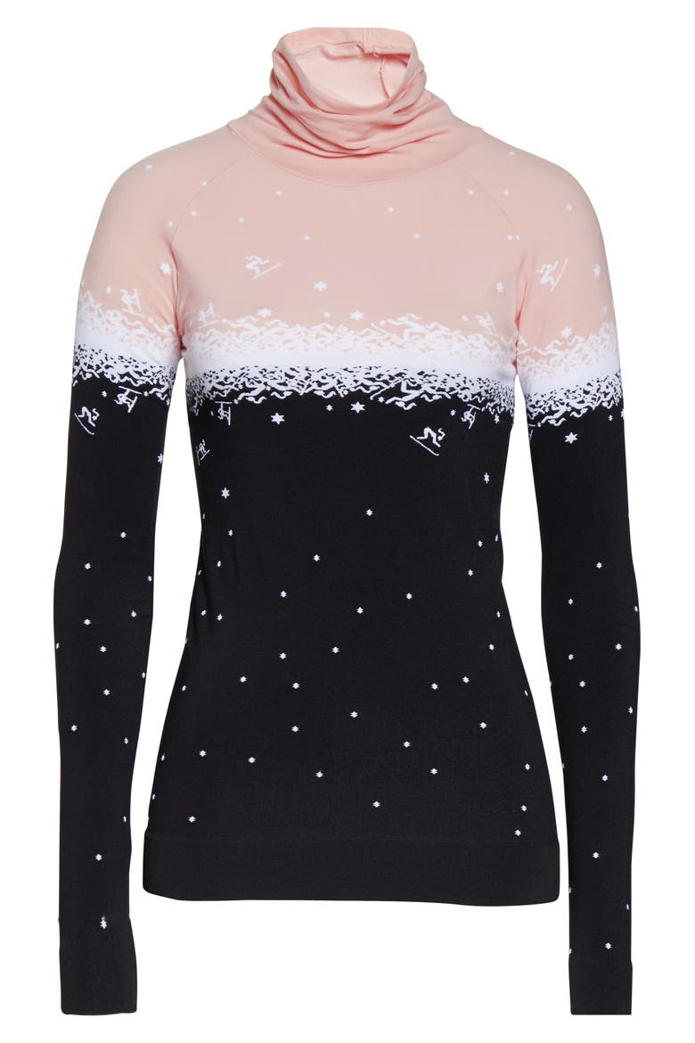 Ski Base Layer Top, Alternate, color, BETTY FADE PLACEMENT JACQUARD