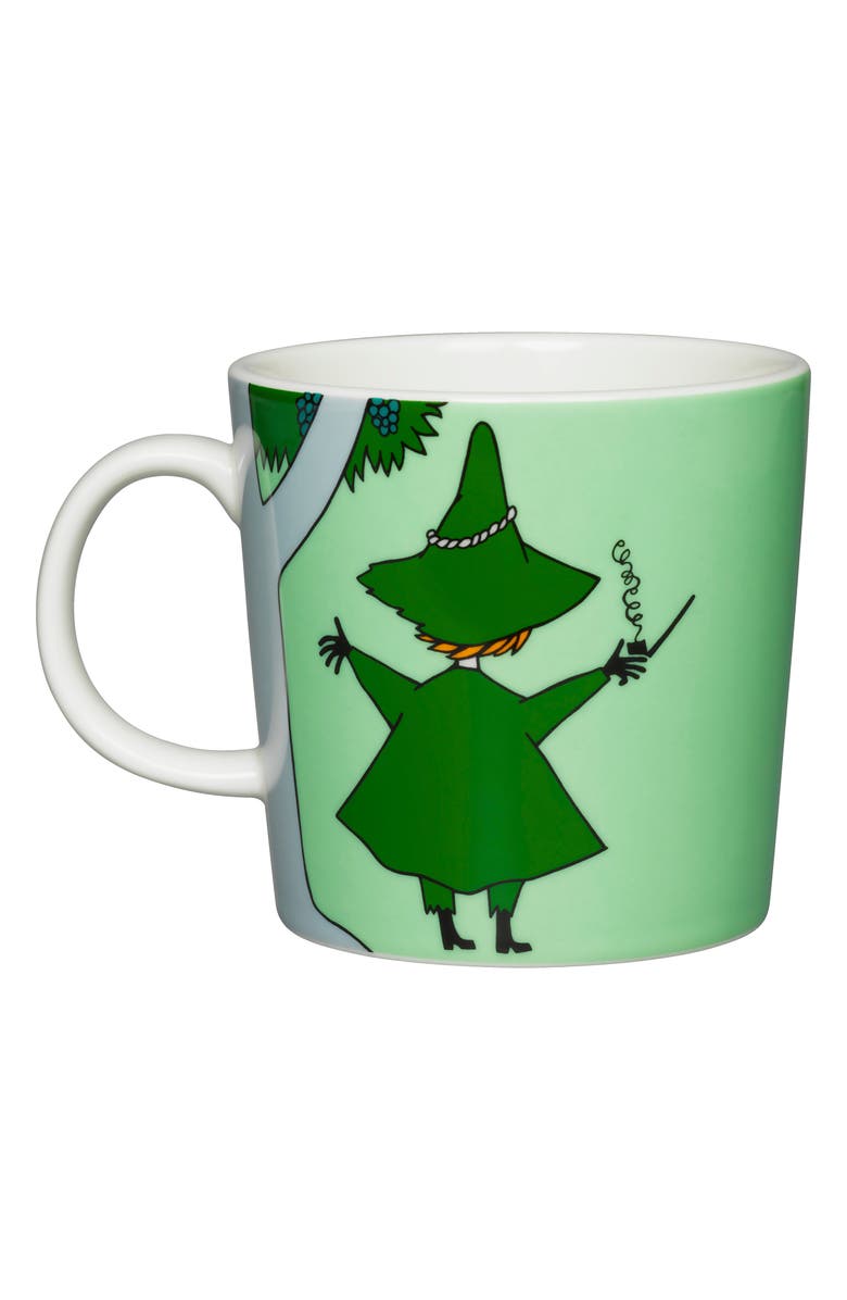 Moomin Snufkin Porcelain Mug, Alternate, color, Multi Green