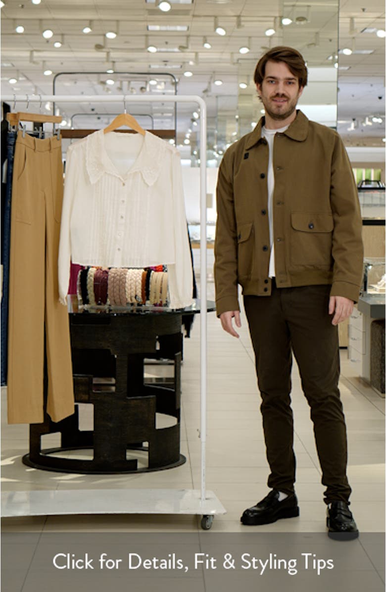 Lace Trim Pintuck Shirt, sales video thumbnail