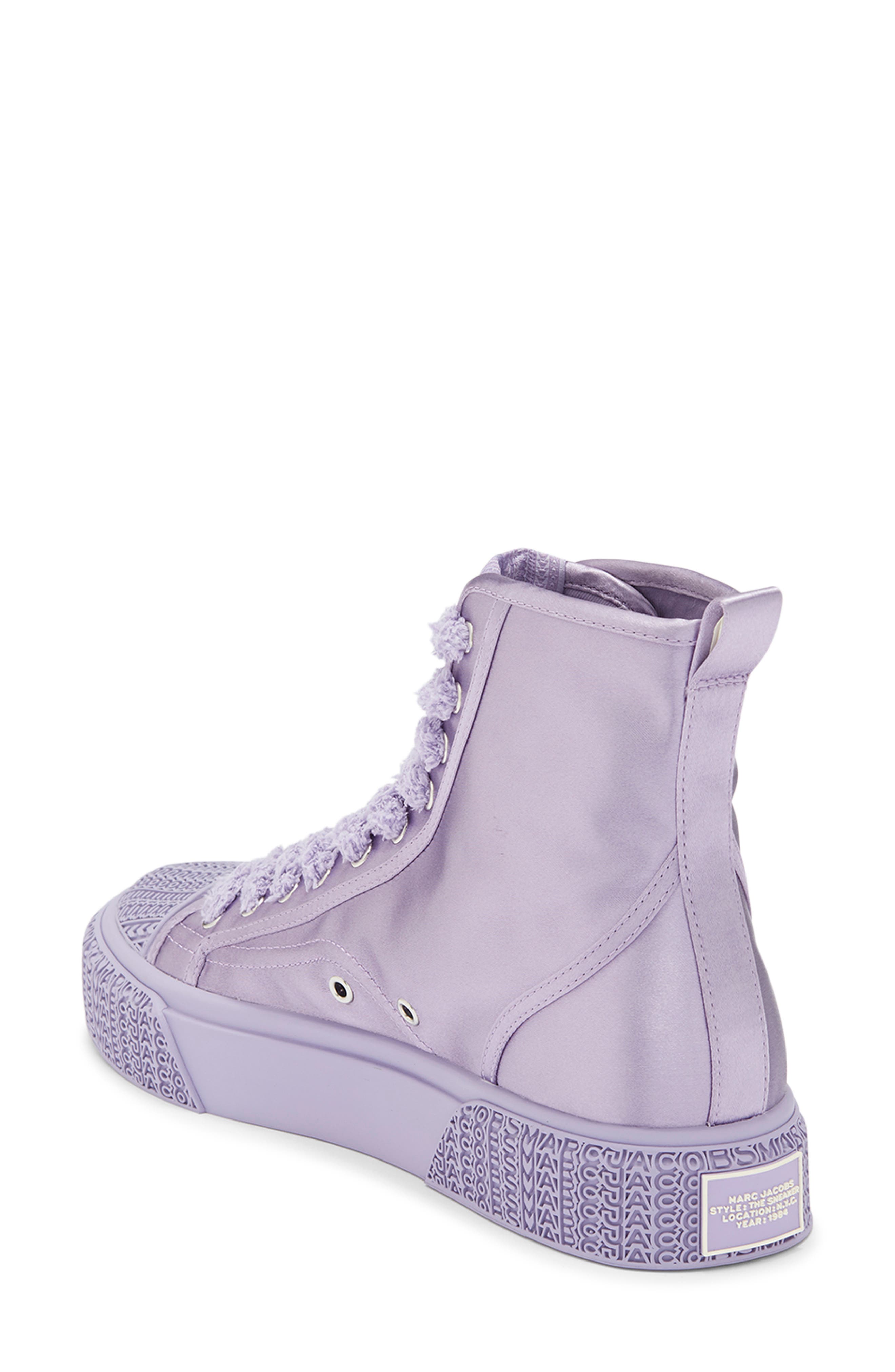 The High Top Sneaker, Alternate, color, LILAC