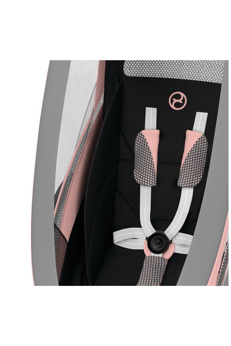 ZENO Multisport Jogging Stroller, Alternate, color, BLACK/ SILVER/ PINK