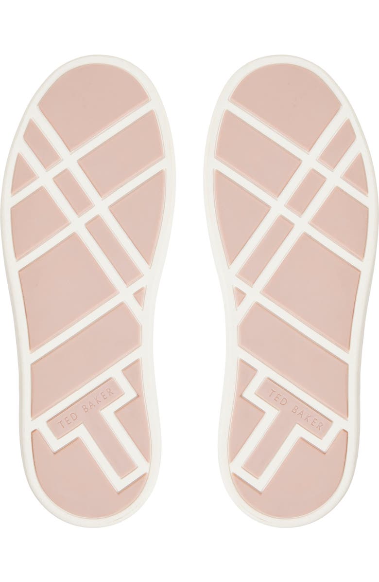 Ted Baker London Adison Platform Sneaker, Alternate, color, Ivory Multi