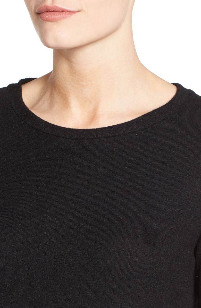 GIBSONLOOK Gibson Cozy Fleece Peplum Top, Alternate, color,