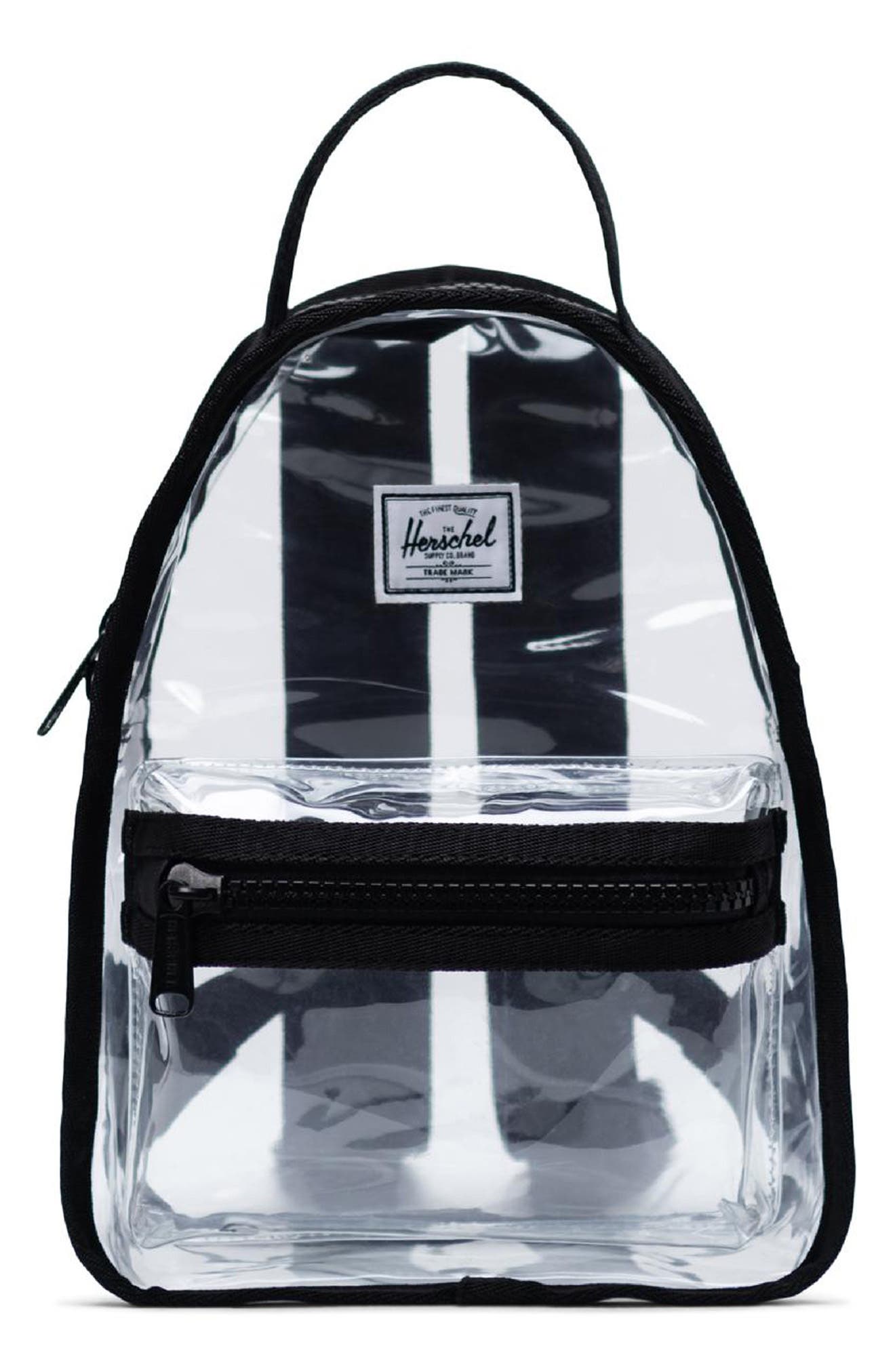 Herschel Supply Co. Mini Nova Clear Backpack, Main, color, 