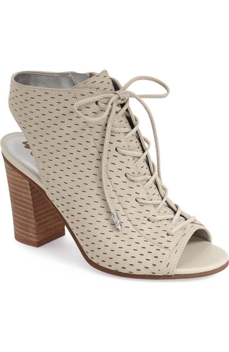 Sam Edelman 'Ennette' Perforated Lace Up Bootie, Main, color,