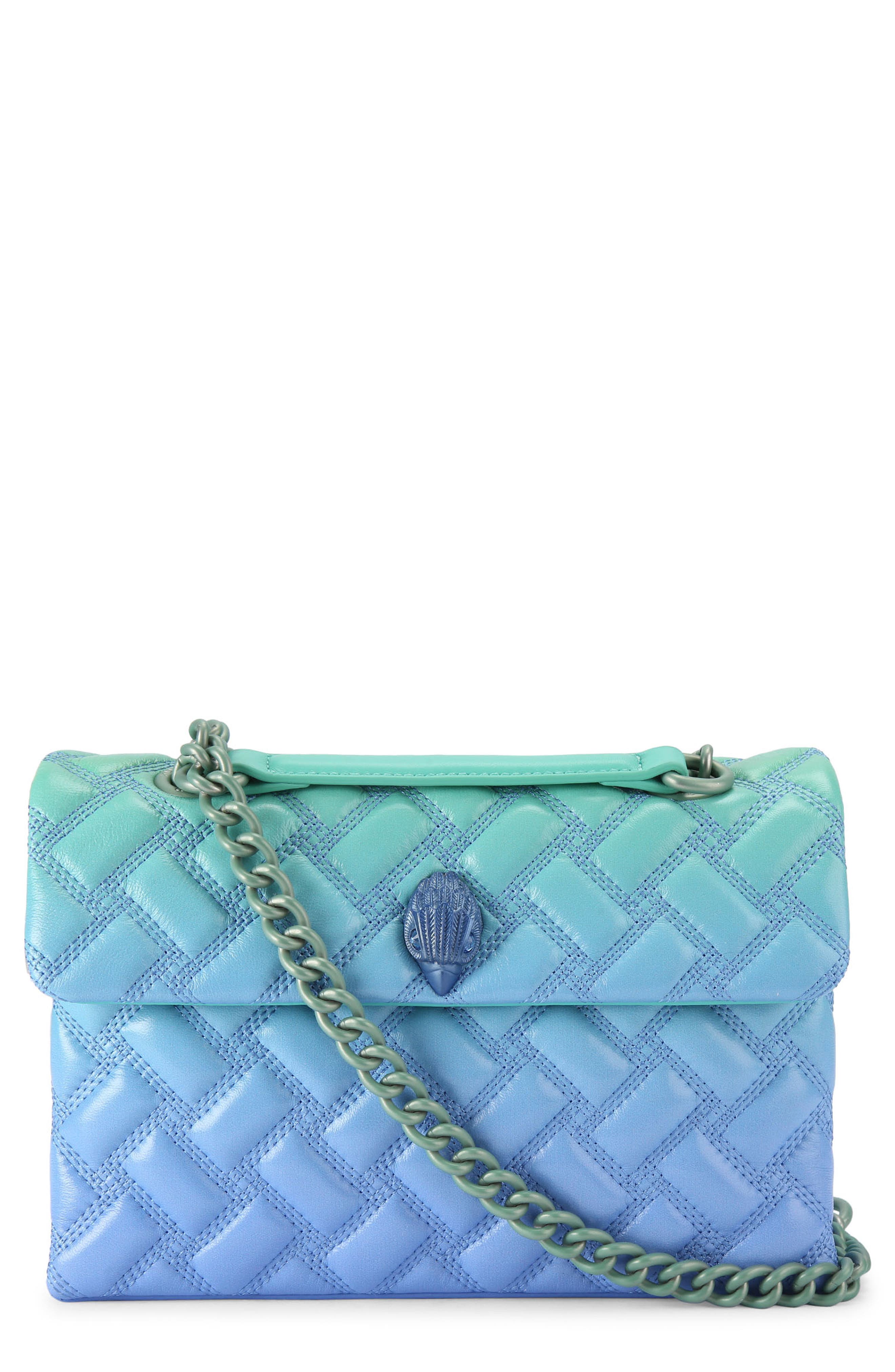 Kurt Geiger London Kensington Leather Crossbody Bag, Main, color, 