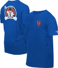 New Era Men's New Era David Wright Royal New York Mets Retired Player Graphic T-Shirt
