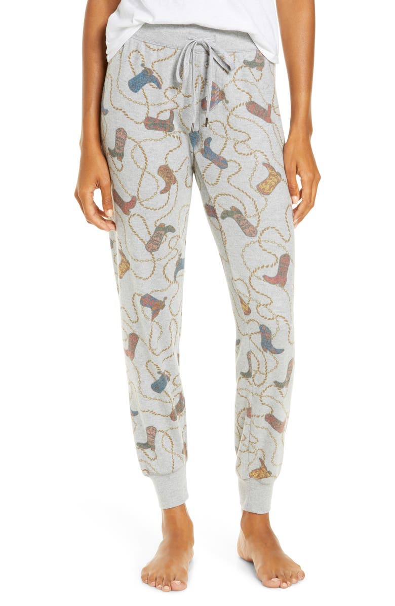 PJ Salvage Western Jam Pajama Pants, Main, color, 