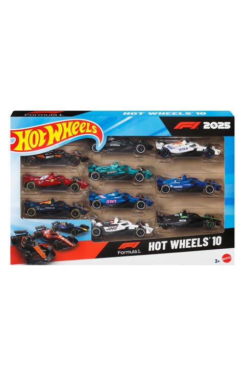 Formula 1 10-Pack Toy Cars