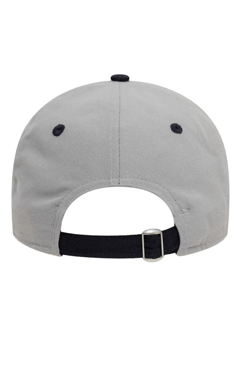 New Era Men's New Era  Gray Tottenham Hotspur Contrast Visor 9TWENTY Adjustable Hat, Alternate, color, 