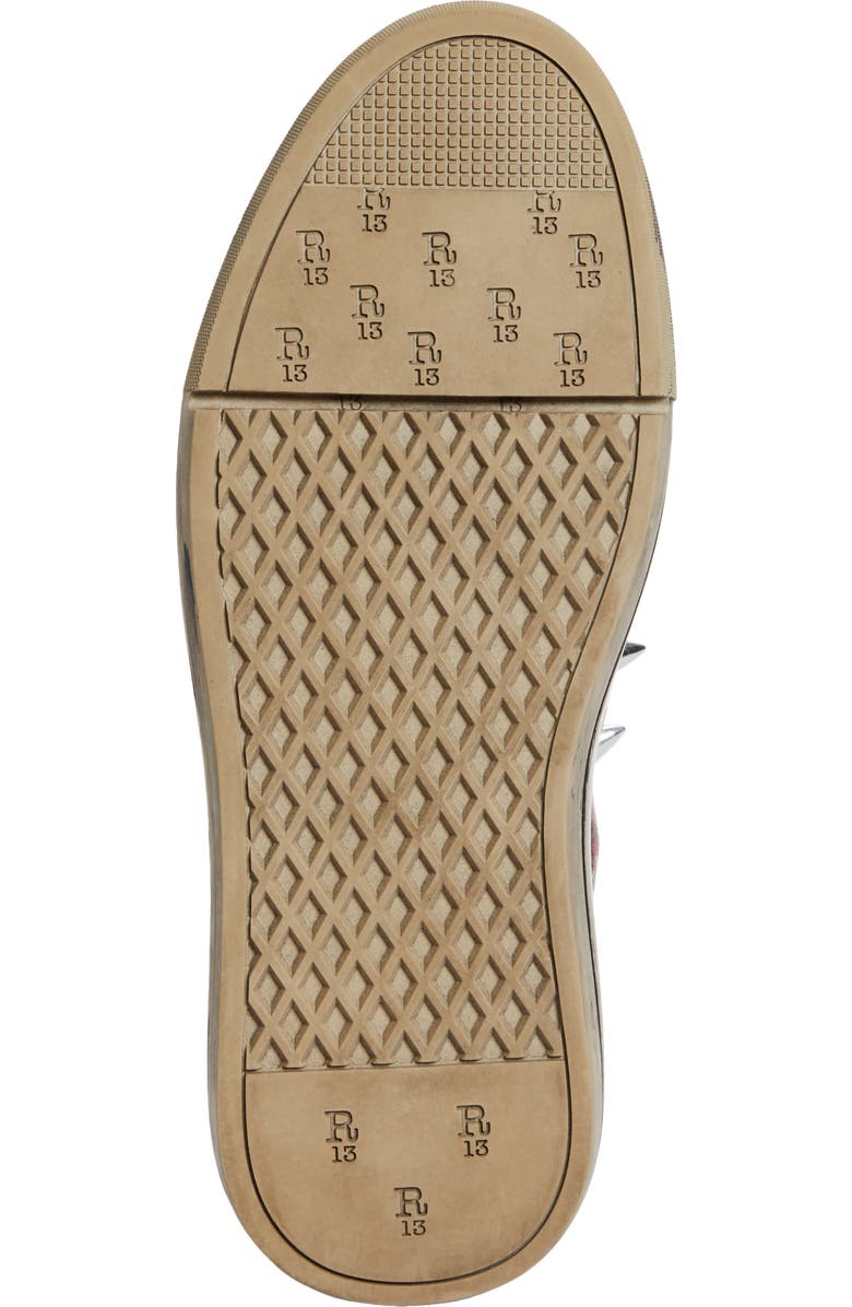 R13 Kurt Platform High Top Sneaker, Alternate, color,