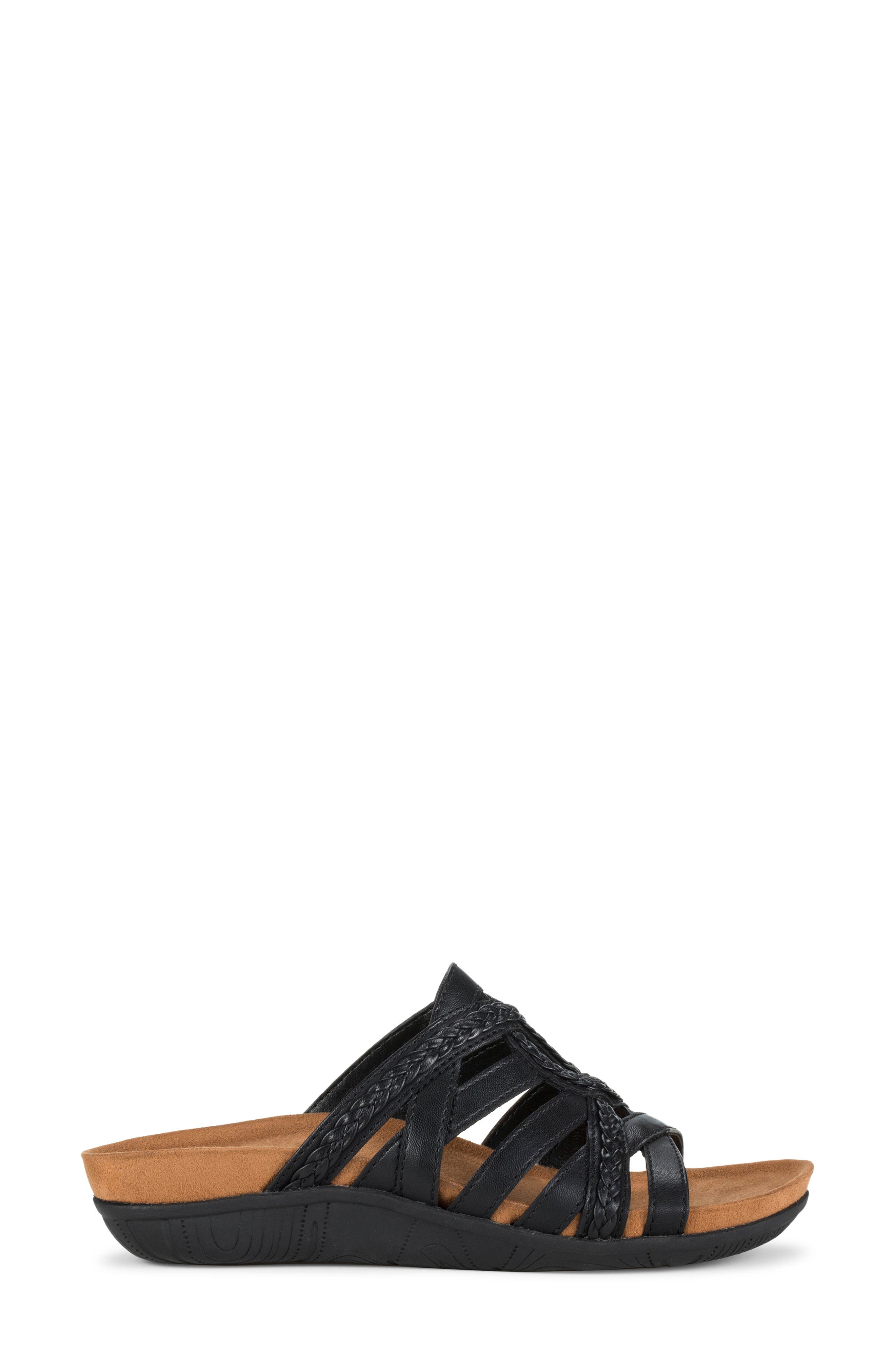 BARETRAPS Joneva Slide Sandal, Alternate, color, Black