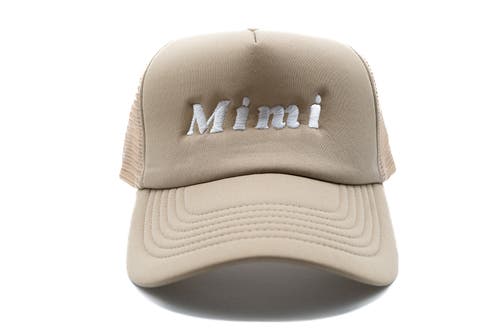 Rey To Z Mimi Foam Trucker Hat In Brown