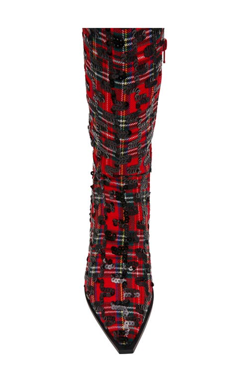 Betsey Johnson Pamella Knee High Boot In Multi