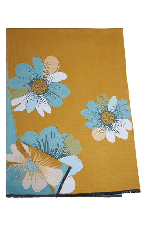 Floral Reversible Scarf