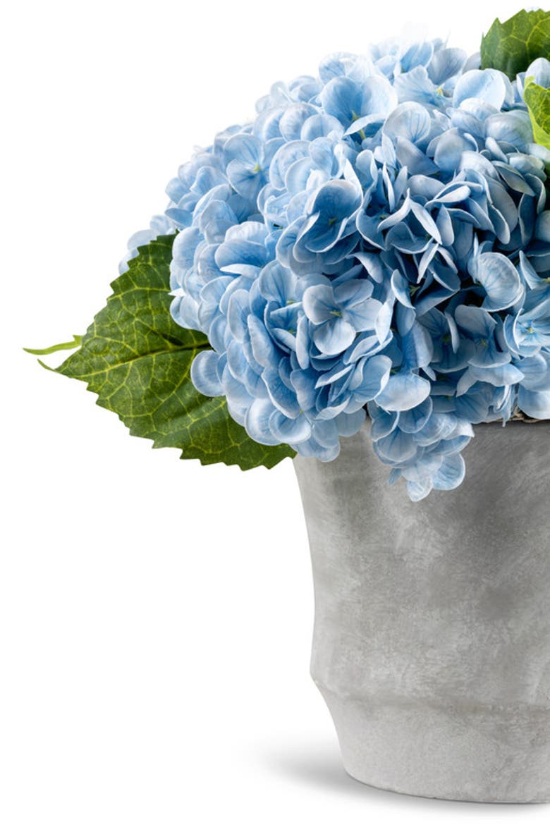 Ryann RealTouch Hydrangea Arrangement, Alternate, color, Azure