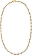 st. Moran Bezeled Cubic Zirconia Tennis Necklace