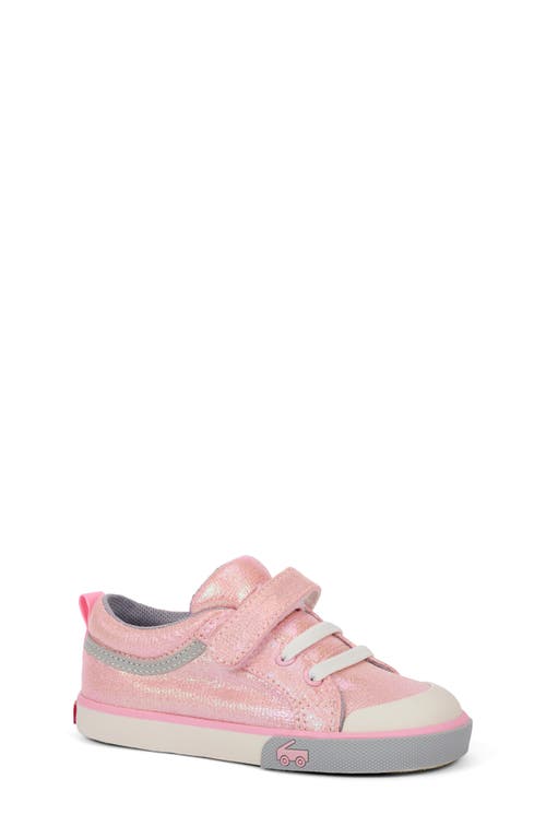 See Kai Run Kristin Sneaker In Pink Metallic
