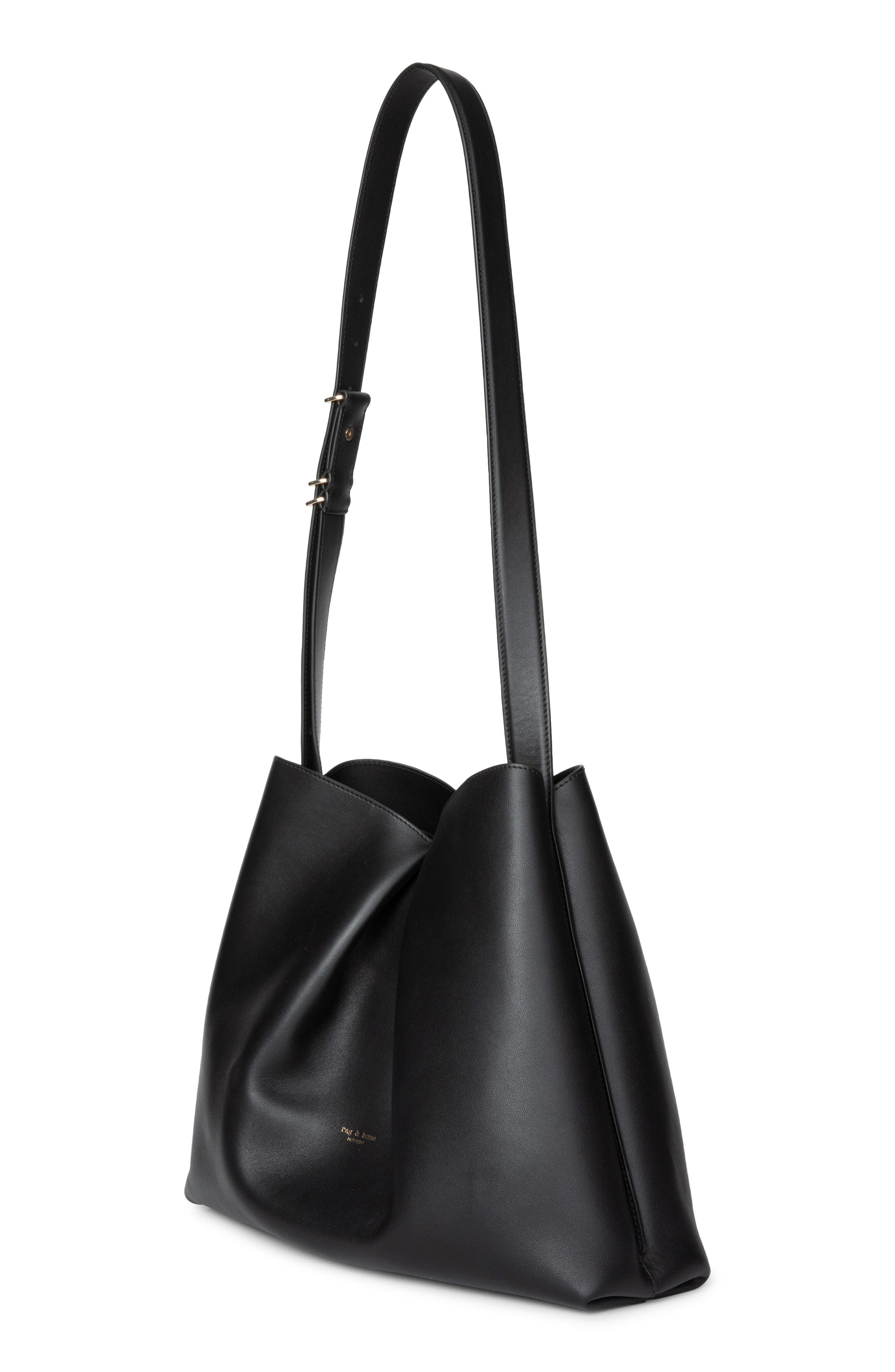 rag & bone Large Bloom Leather Crossbody Bag, Alternate, color, 