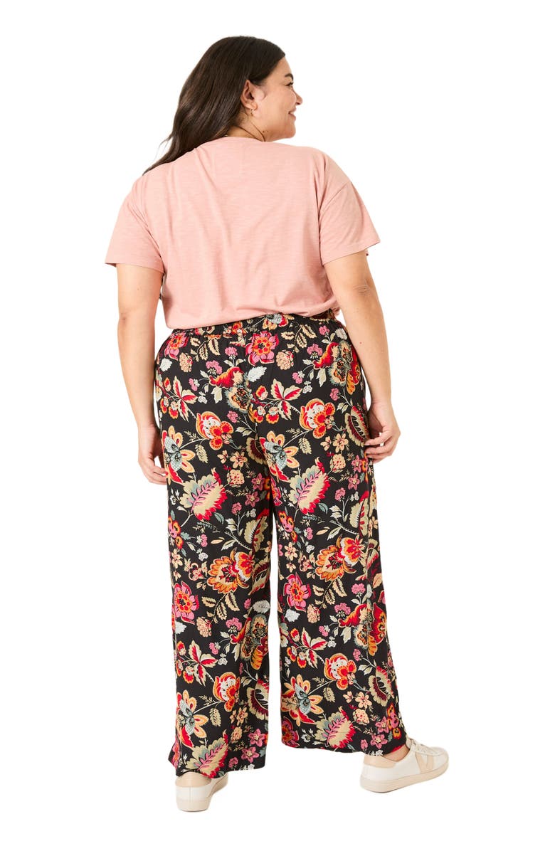 FatFace Plus Size Isla Floral Trouser, Alternate, color, 