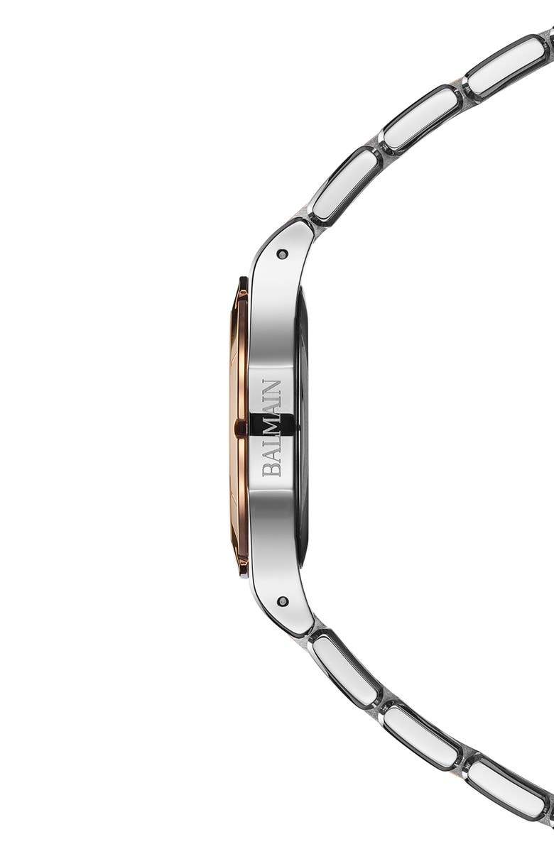 Balmain Be Balmain Moonphase Bracelet Watch, 33mm, Alternate, color, 
