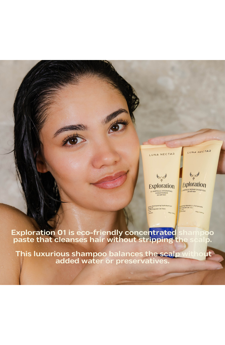 Luna Nectar Exploration 01 Ampoule Repair Shampoo, Alternate, color, White