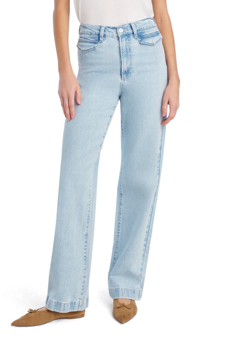 The Kelly High Waist Straight Leg Trouser Jeans, Main, color, WESTWOOD