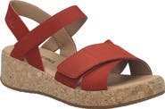 Josef Seibel Evita 03 Slingback Platform Wedge Sandal