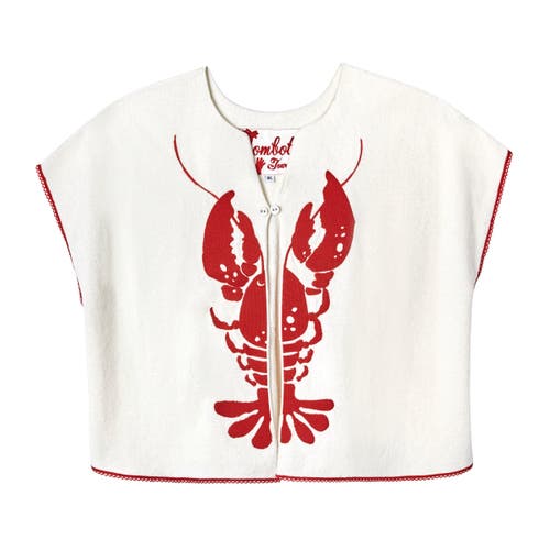 Tombolo 'better Half' Hand Towel Top In White
