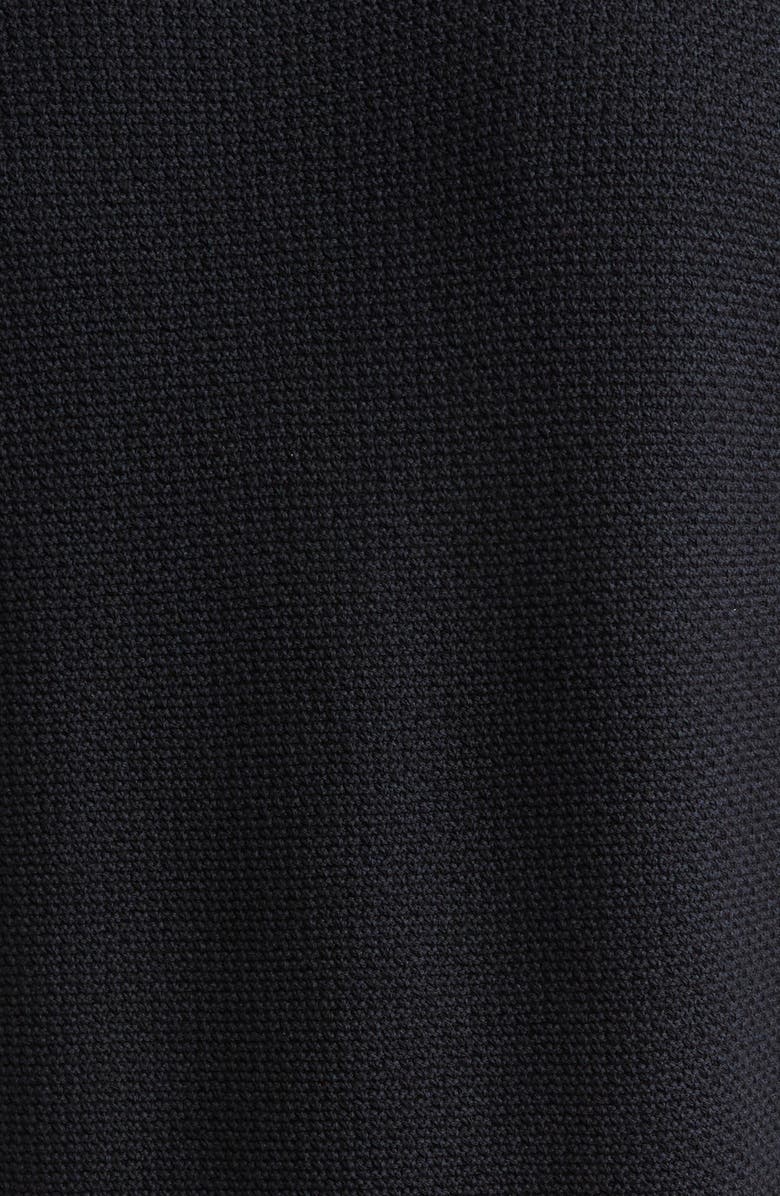 Homme Plissé Issey Miyake Rustic Knit Sweater Vest, Alternate, color, Black