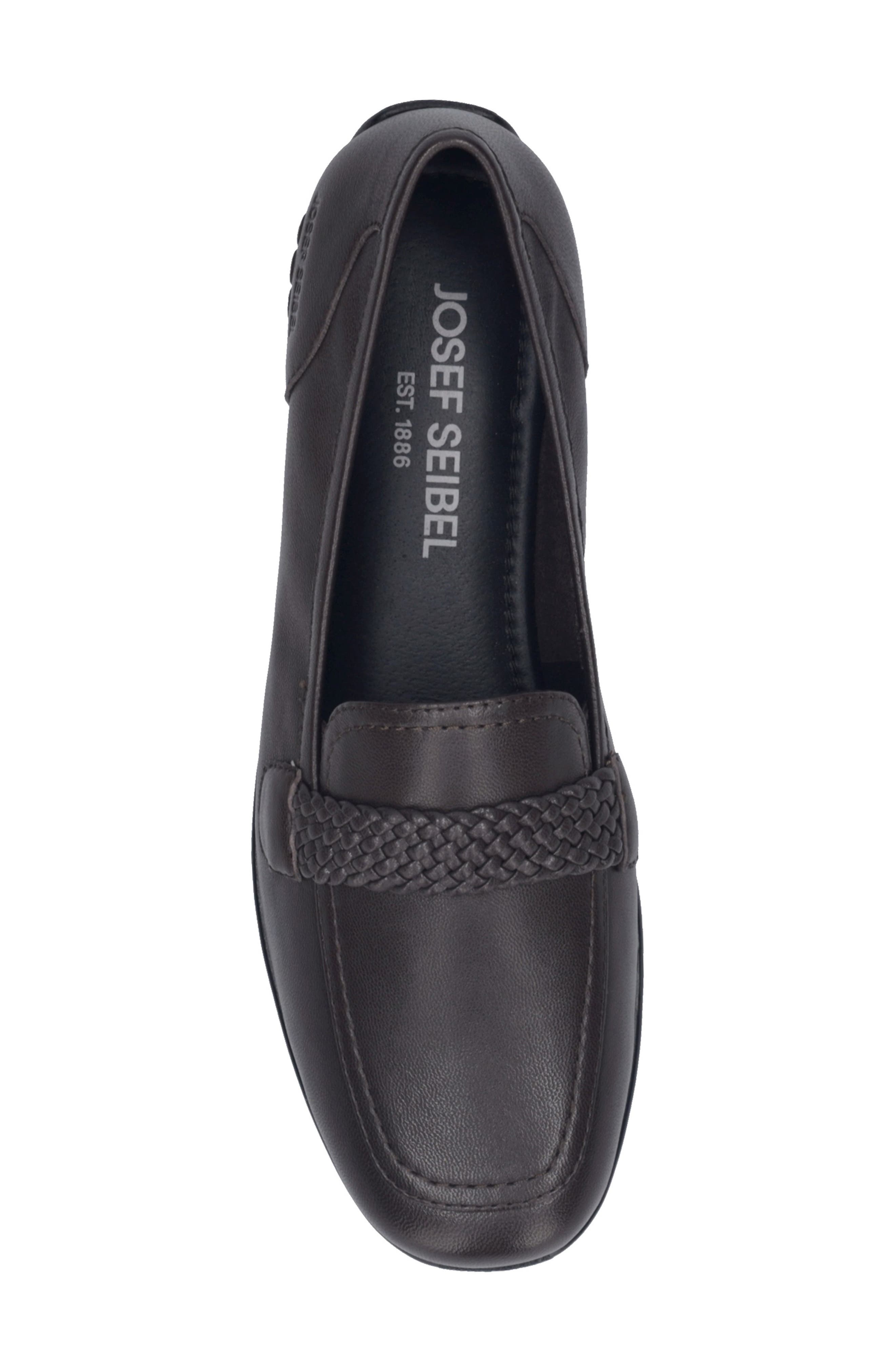 Fenja Loafer, Alternate, color, CHOCOLATE