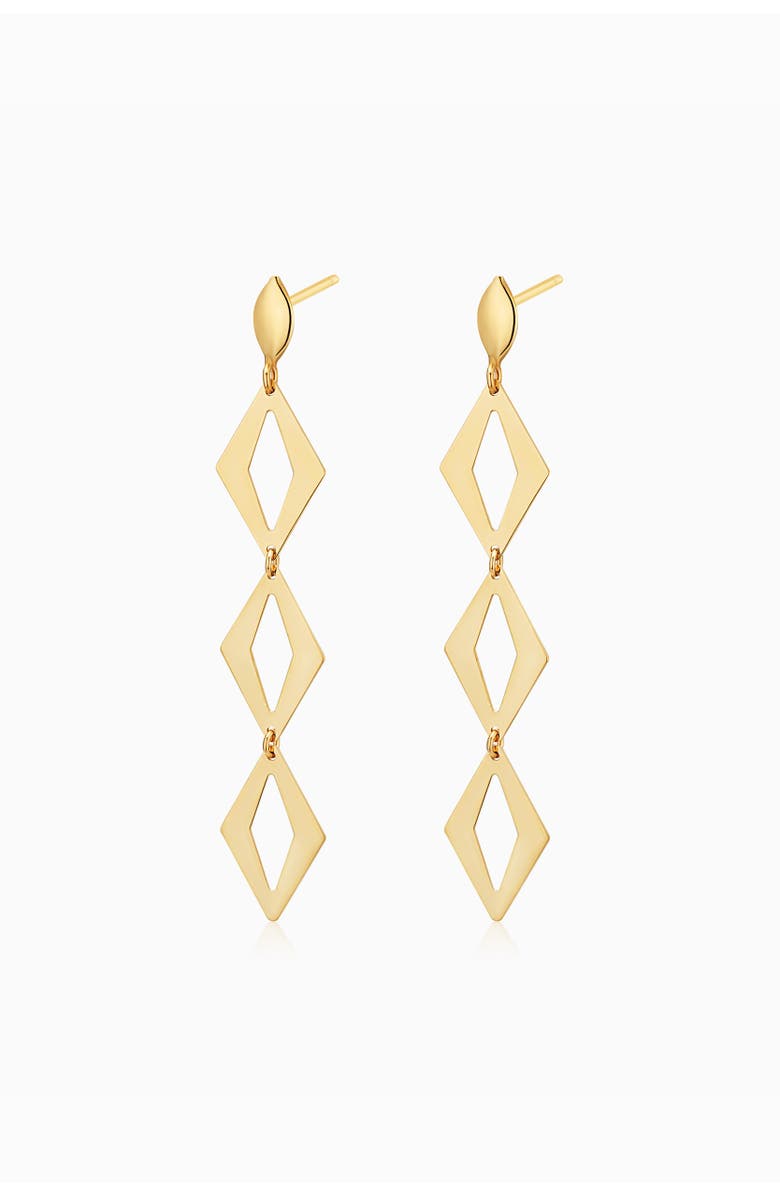 Oradina 14K Gold Cascade Drop Earrings, Main, color, Yellow Gold